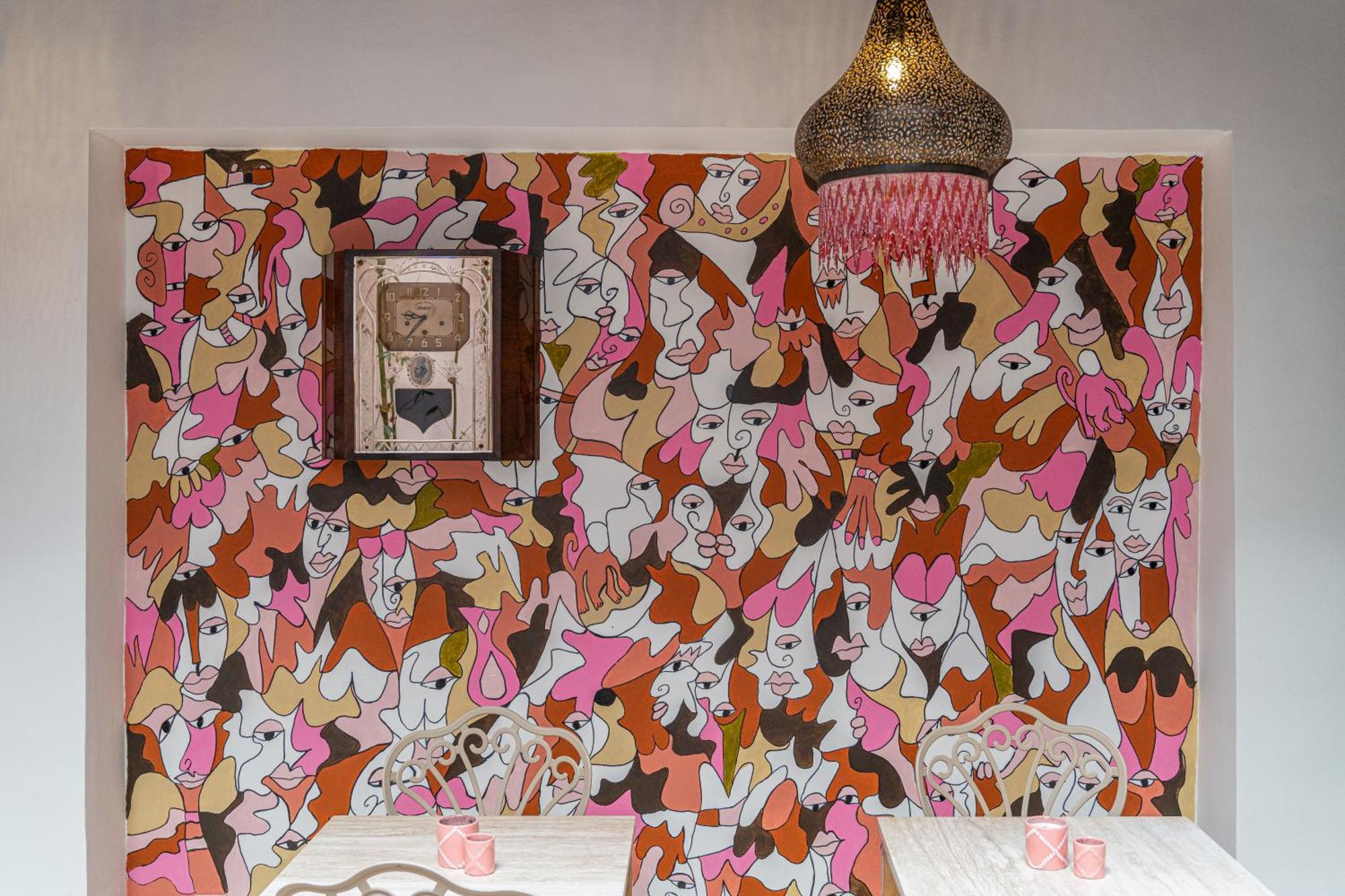 Le Singe Rose Bed & Breakfast Marrakesh Eksteriør bilde