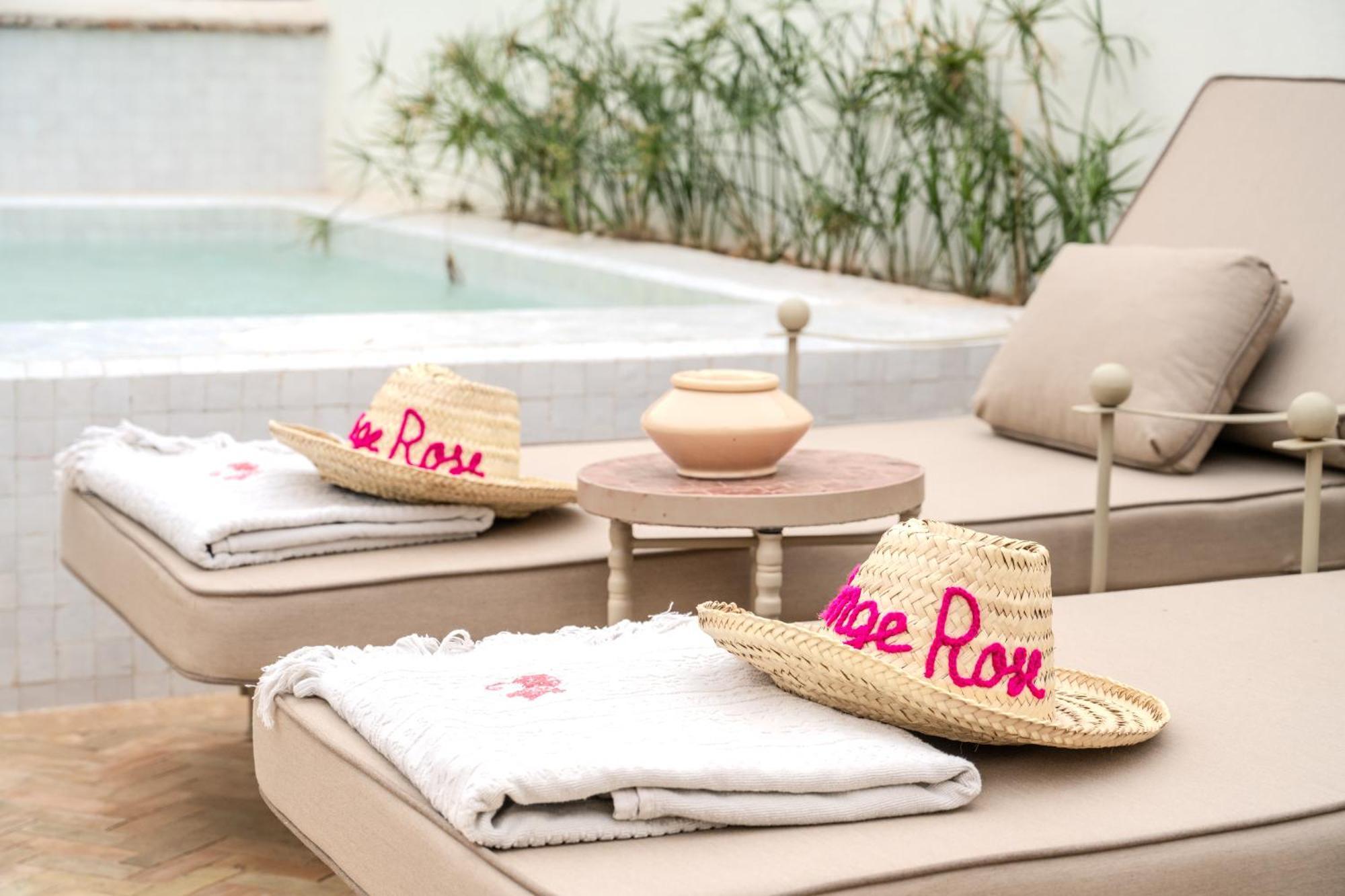 Le Singe Rose Bed & Breakfast Marrakesh Eksteriør bilde