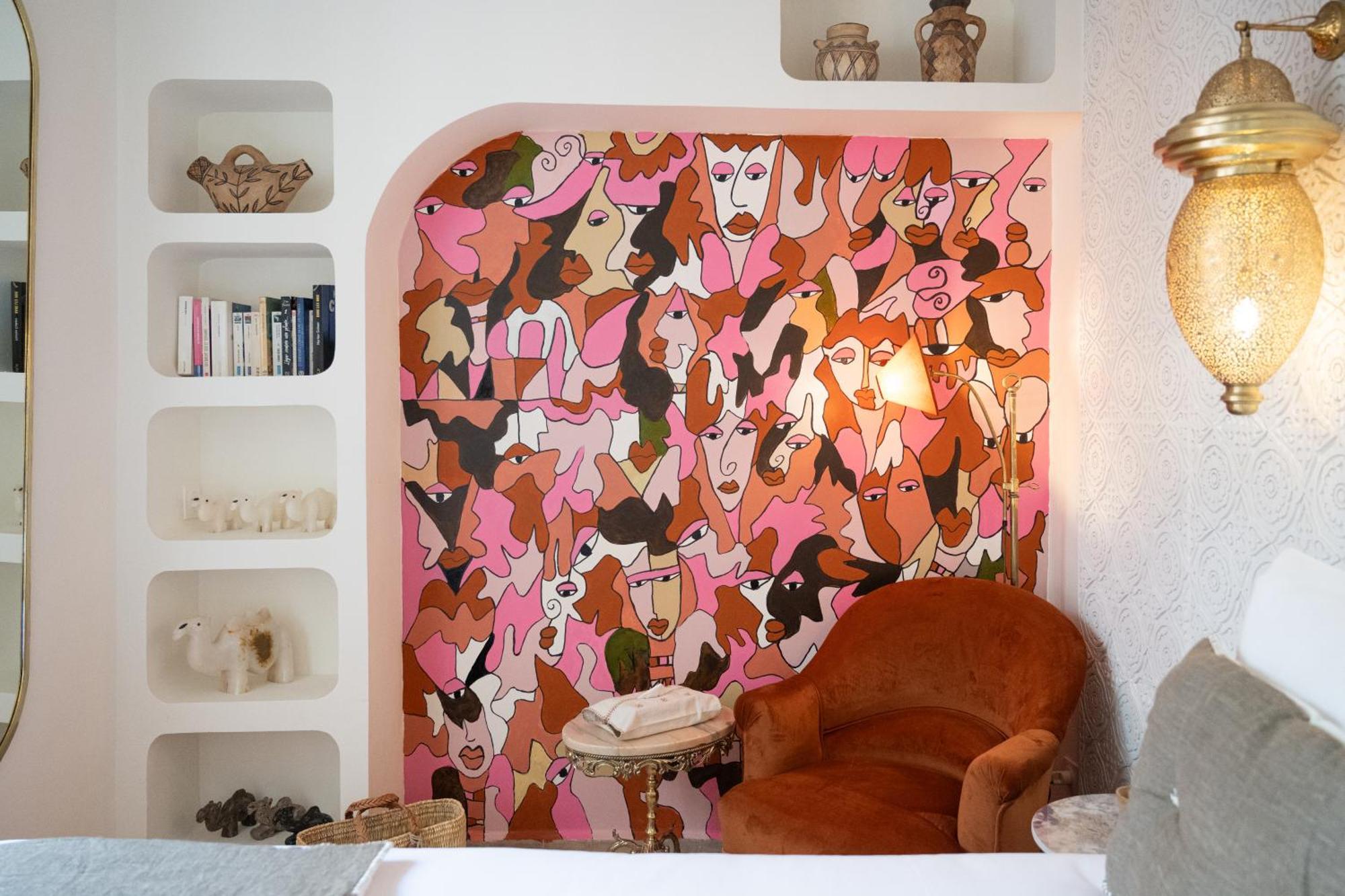 Le Singe Rose Bed & Breakfast Marrakesh Eksteriør bilde