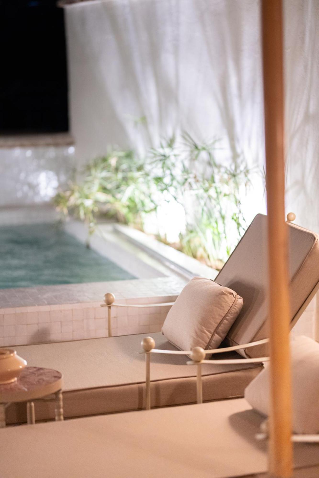 Le Singe Rose Bed & Breakfast Marrakesh Eksteriør bilde